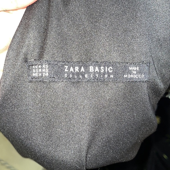 Zara vintage floral printed velvet dress - Picture 5 of 5